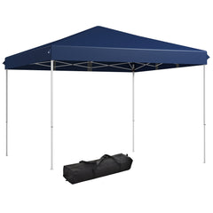 HAOYYE 13ft x 13ft Pop Up Canopy Tent with Wheeled Carry Bag, Instant Outdoor Sun Shelter with Adjustable Height for Patio Garden Backyard Events Parties