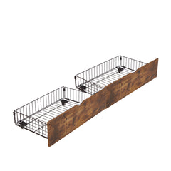 HAOYYE Queen Bed With Storage Drawers, Modern Platform Bed Frame, Sturdy Space-Saving Heavy Duty Design, Easy Assembly, Perfect For Adults And Dorm Rooms