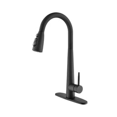 HAOYYE Kitchen Faucet with Pull Down Sprayer Sturdy Space-Saving Heavy Duty Modern Design Adults Dorm Room Easy Assembly Bedroom Furniture