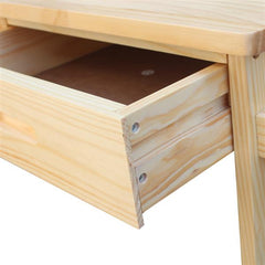 HAOYYE Square Solid Wood Folding Dining Cart with 2 Free Stools Expandable Drop Leaf Table with Drawers and Wheels for Small Spaces