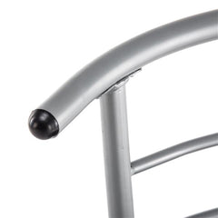 HAOYYE PVC Breakfast Table Set with One Table and Two Chairs, Space-Saving Dining Table and Stool Set for Small Kitchen, Apartment, or Dining Room