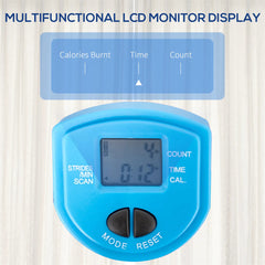 HAOYYE Home Fitness Equipment Twister with Resistance Strap Full Body Workout Stepper Machine Adjustable Handlebar and LCD Display for Cardio Strength Training and Weight Loss