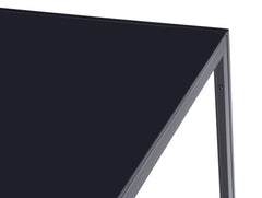 HAOYYE Dining Table Sturdy Space-Saving Heavy Duty Modern Design Adults Dorm Room Easy Assembly Bedroom Furniture