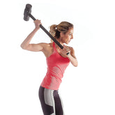 HAOYYE 25LB One-Piece Fitness Steel Hammer, Heavy-Duty Strength Training Tool for Home and Gym Workouts, Durable Solid Steel Construction, Ergonomic Design for Effective Power and Endurance Building