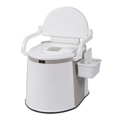 HAOYYE Portable Outdoor Toilet, Compact Travel Toilet for Camping, Hiking, Fishing, and RV Self-Driving, Easy to Use with 5-Gallon Bucket and Anti-Slip Features, Convenient for Outdoor Adventures