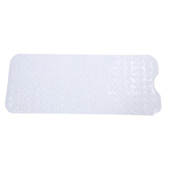 HAOYYE Non-slip Transparent Bathroom Bathtub Mat, Durable and Stylish Bath Mat, Space-saving Design for Home Use, Versatile Bathroom Accessory, Easy-to-clean Material, Comfortable and Modern Bathtub Mat for Safe and Relaxing Showers
