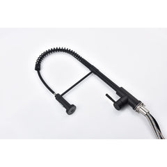 HAOYYE Pull down Single Handle Spring Kitchen Faucet Sturdy Space-Saving Heavy Duty Modern Design Adults Dorm Room Easy Assembly Bedroom Furniture