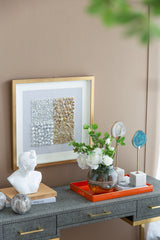 HAOYYE Set of 2 Shadow Box Wall Decor, Modern Design Wall Art Accent, Sturdy and Space-Saving, Dorm Room, and Living Room, Easy Assembly, Heavy Duty