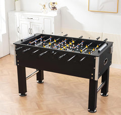 HAOYYE Foosball Table Game Table Soccer Table Football Table for Home Office Game Room Entertainment with Ergonomic Handles Sturdy Construction Smooth Playfield and Easy Assembly