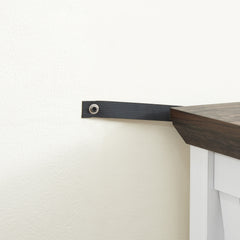 HAOYYE 6-Drawer Dresser, Tall Chest of Drawers, Closet Organizers for Storage Clothes, Sturdy Space-Saving Cabinet with Modern Design, Ideal for Living Room, Adults, and Dorm Rooms, Heavy-Duty Construction