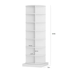 HAOYYE new 360 Rotating shoe cabinet 7 layers Holds Up to 28 Paris of Shoes Sturdy Space-Saving Heavy Duty Modern Design Adults Dorm Room Easy Assembly Bedroom Furniture