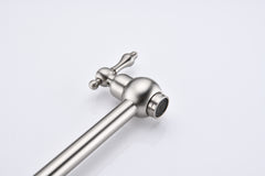 HAOYYE Pot Filler Faucet Wall Mount Sturdy Space-Saving Heavy Duty Modern Design Adults Dorm Room Easy Assembly Bedroom Furniture