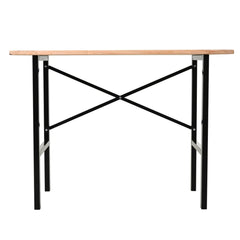 HAOYYE 46 Inch Garage Workbench with Heavy Duty X-Bar Support Sturdy Steel Frame Workshop Table Durable Utility Bench for Garage Home Workshop and Professional Use