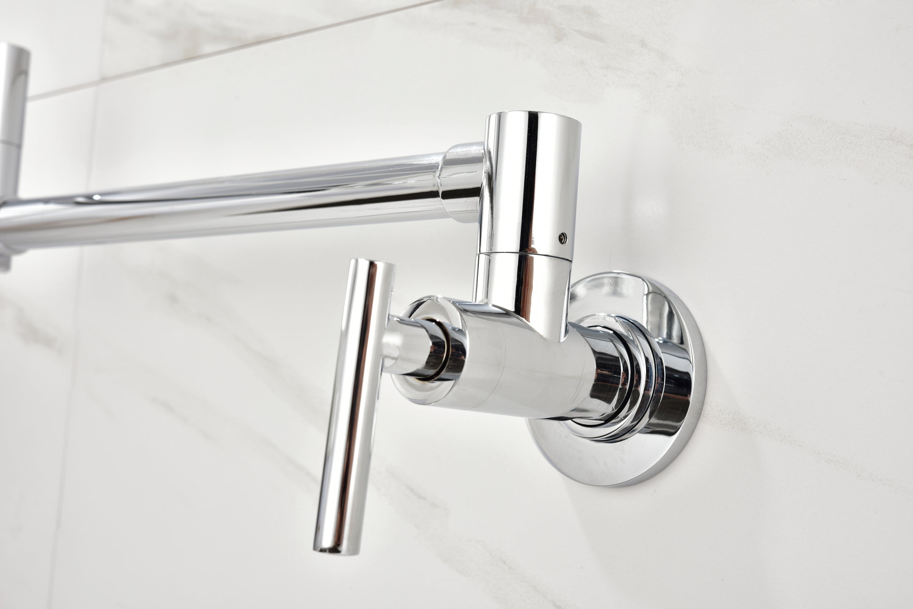 HAOYYE Pot Filler Faucet Wall Mount Sturdy Space-Saving Heavy Duty Modern Design Adults Dorm Room Easy Assembly Bedroom Furniture