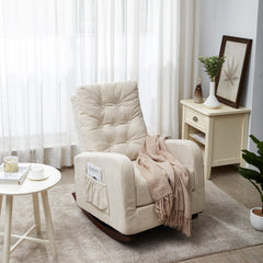 HAOYYE Single sofa reclining chair Japanese chair lazy sofa tatami balcony reclining sofa adjustable chair Sturdy Space-Saving Heavy Duty Modern Design Adults Dorm Room Easy Assembly Bedroom Furniture