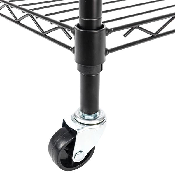 HAOYYE Closet Organizer Garment Rack Clothes Hanger Home Shelf Heavy Duty Furniture Sturdy Design Durable Multifunctional Modern Storage Solution Practical Stylish Space-Saving Organizer for Home and Bedroom