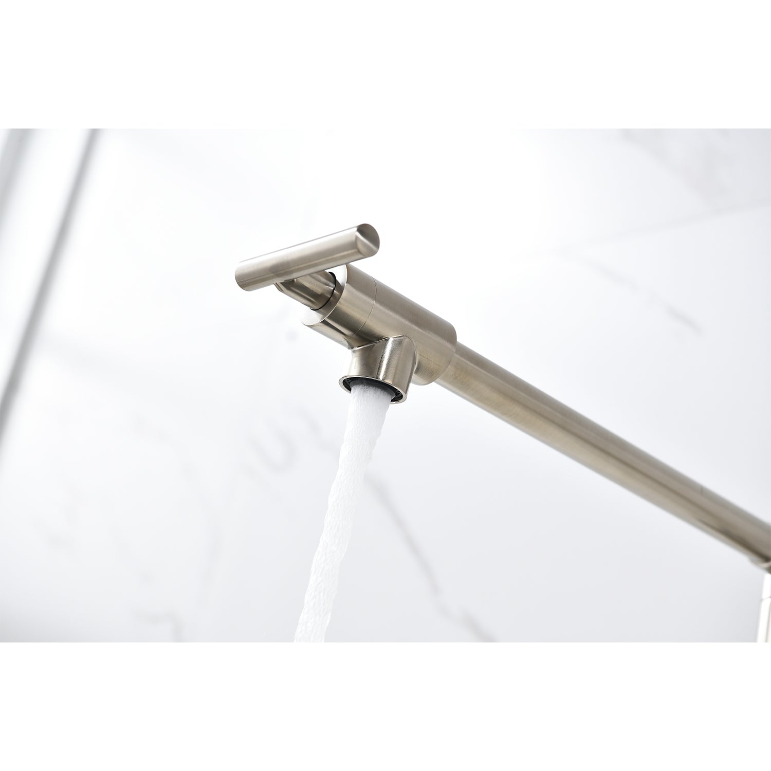 HAOYYE Wall Mount Folding Kitchen Pot Filler Faucet Sturdy Space-Saving Heavy Duty Modern Design Adults Dorm Room Easy Assembly Bedroom Furniture