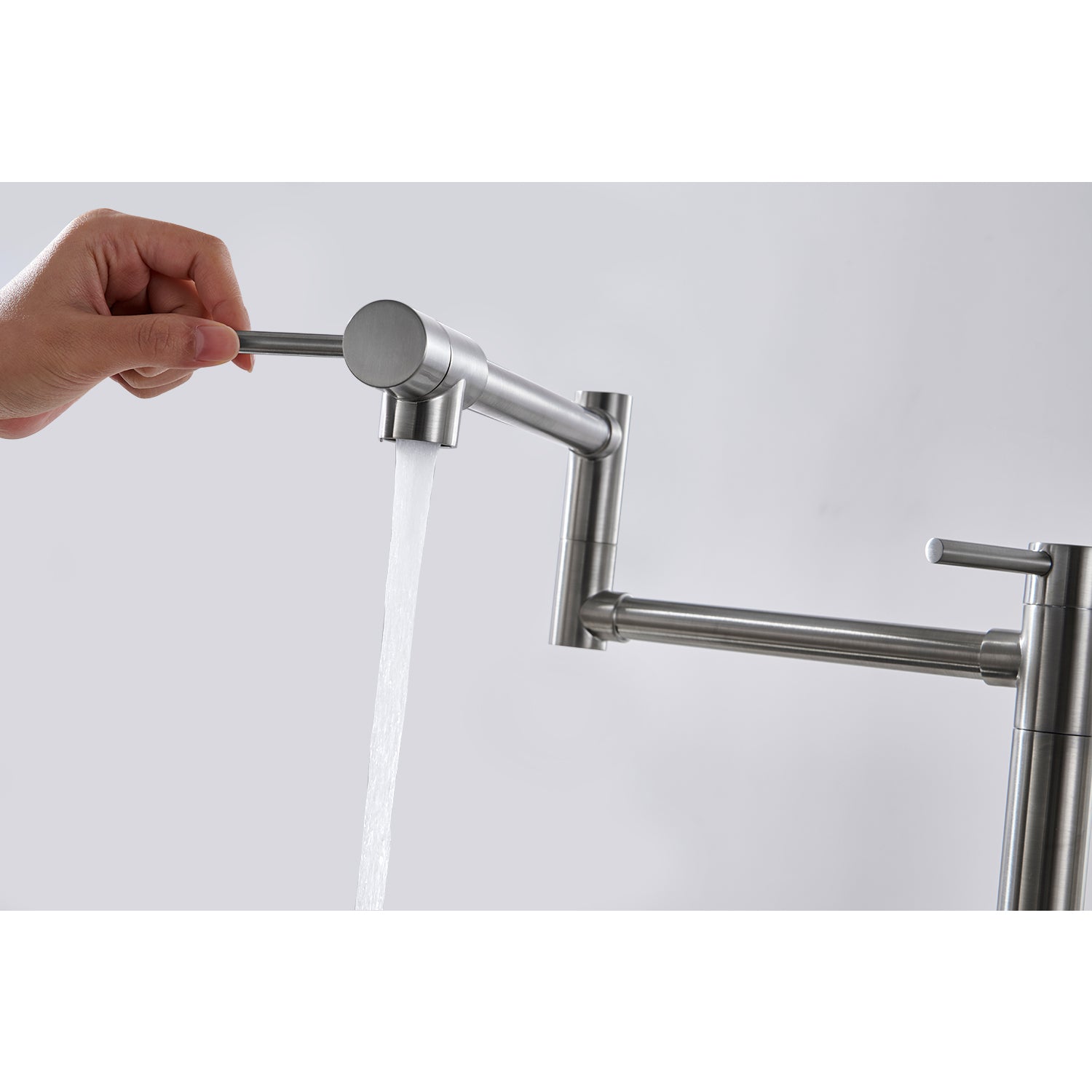 HAOYYE Pot Filler Faucet with Extension Shank Sturdy Space-Saving Heavy Duty Modern Design Adults Dorm Room Easy Assembly Bedroom Furniture