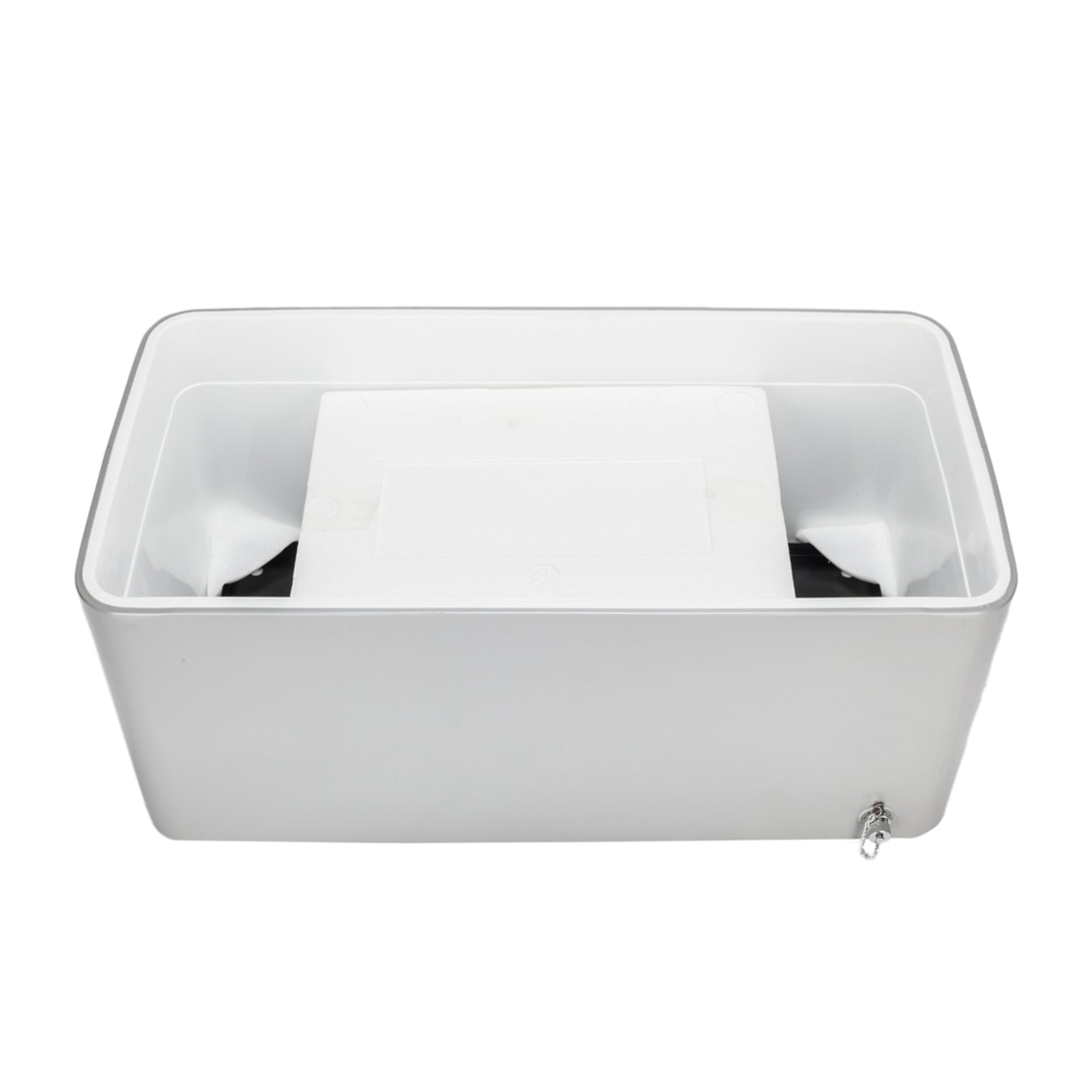 HAOYYE Iron Spray Cooler with Shelf, Durable and Environmentally Friendly Outdoor Cooler with Warm and Cooling Functions, Equipped with Directional Wheels and Bottom Tray for Easy Transport and Storage