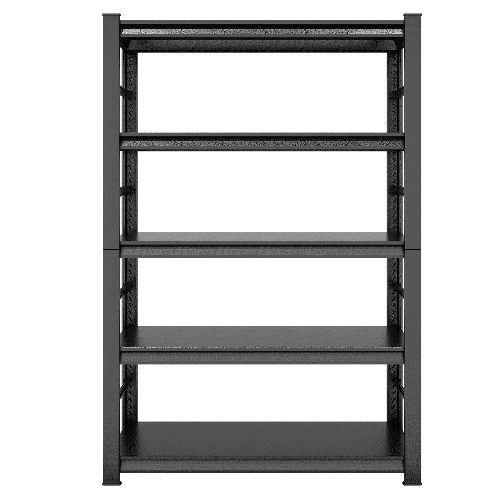 HAOYYE 5-Tier Heavy Duty Metal Shelving Unit, Adjustable Storage Shelves and Rack, Sturdy and Space-Saving Design, Perfect for Kitchen, Garage, Office, and Dorm Room, Modern and Durable Storage Solution