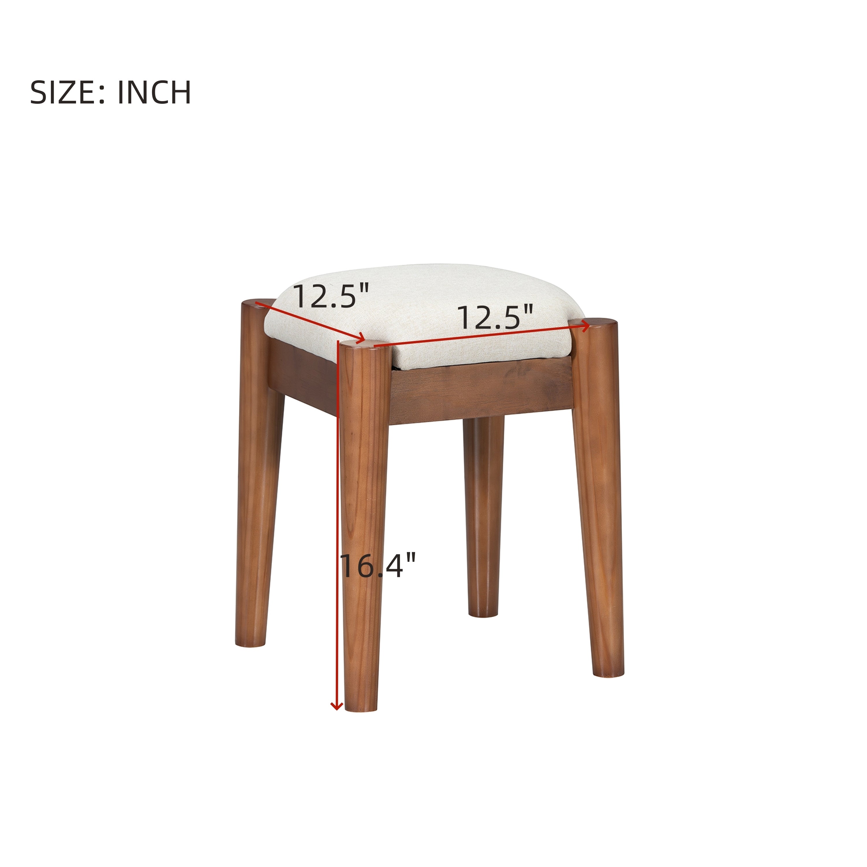 HAOYYE 39" Retro Bohemian Style Wooden Makeup Vanity Set with Charging Plug&USB Port and Stool, Dressing Table with 3 Storage Drawers and 1 Rectangular Rattan Drawer, Walnut