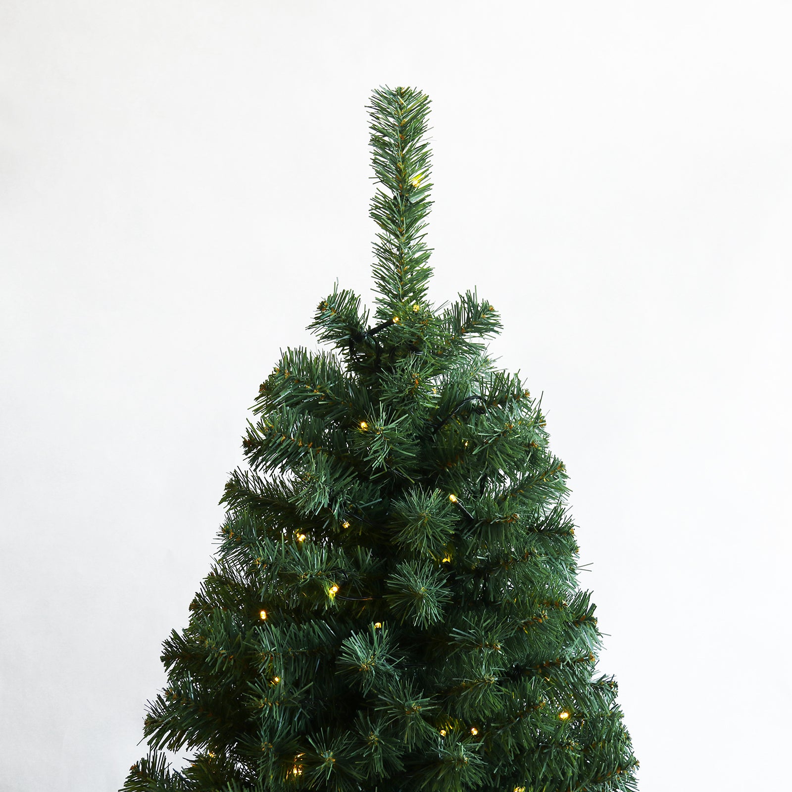 HAOYYE Pre-lit Christmas Tree 6ft Artificial Hinged Xmas Tree with Foldable Stand Sturdy Space-Saving Heavy Duty Modern Design Adults Dorm Room Easy Assembly Bedroom Furniture
