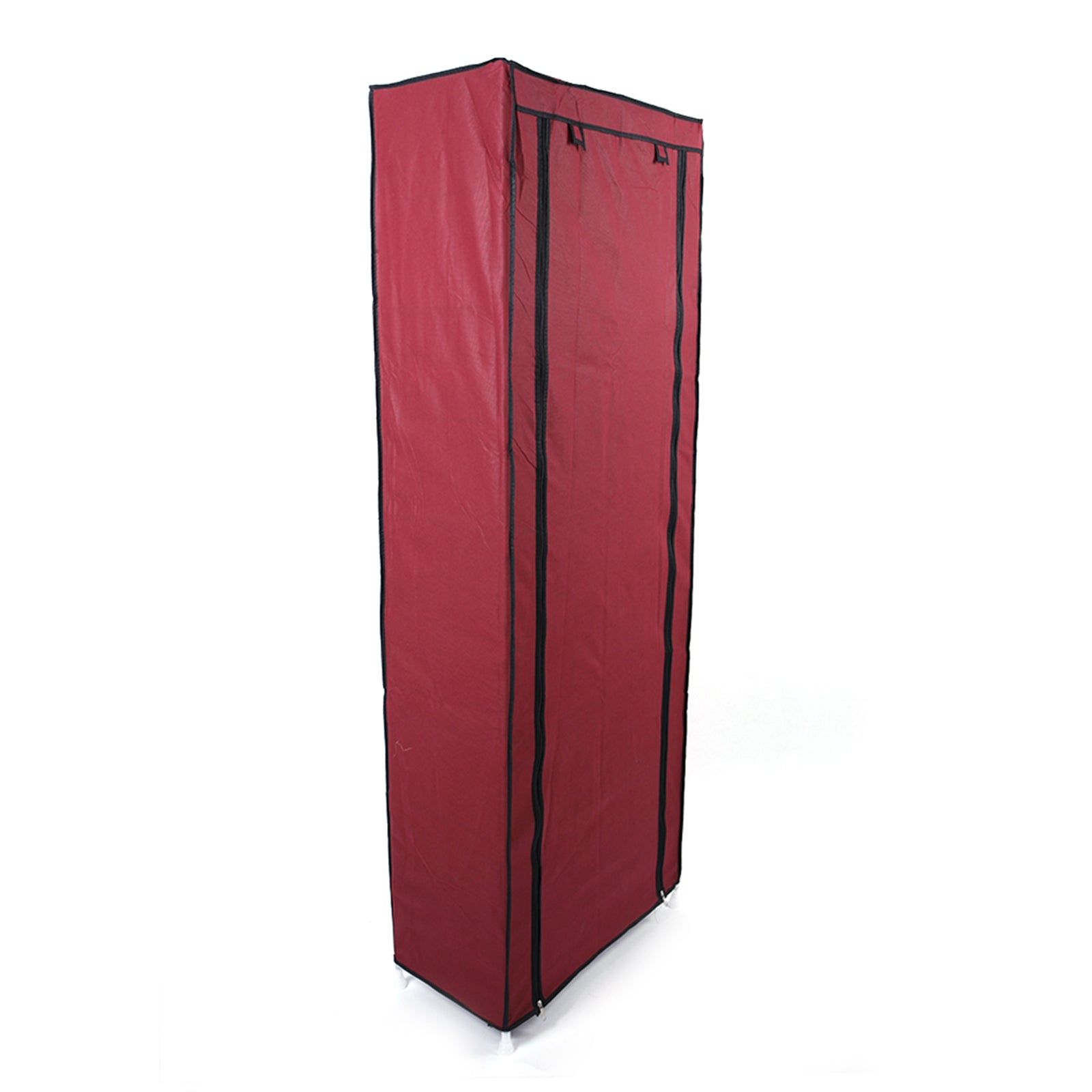 HAOYYE Fashionable Space-Saving Shoe Rack with 9 Lattices, Durable Non-Woven Fabric Organizer in Wine Red, Modern Design for Versatile Use, Premium Quality Storage Solution, Stylish Look for Home Essentials