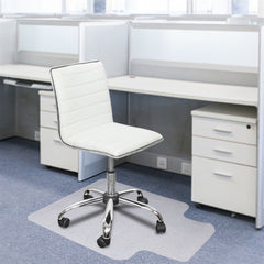 HAOYYE Home-Use Protective Floor Mat for Chairs, Transparent and Durable, Space-Saving Organizer, Modern Design, Versatile Use, Premium Quality, Stylish Look, and Essential Home Storage Solution