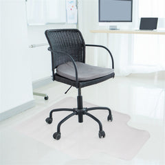 HAOYYE Home-Use Protective Floor Mat for Chairs, Transparent and Durable, Space-Saving Organizer, Modern Design, Versatile Use, Premium Quality, Stylish Look, and Essential Home Storage Solution