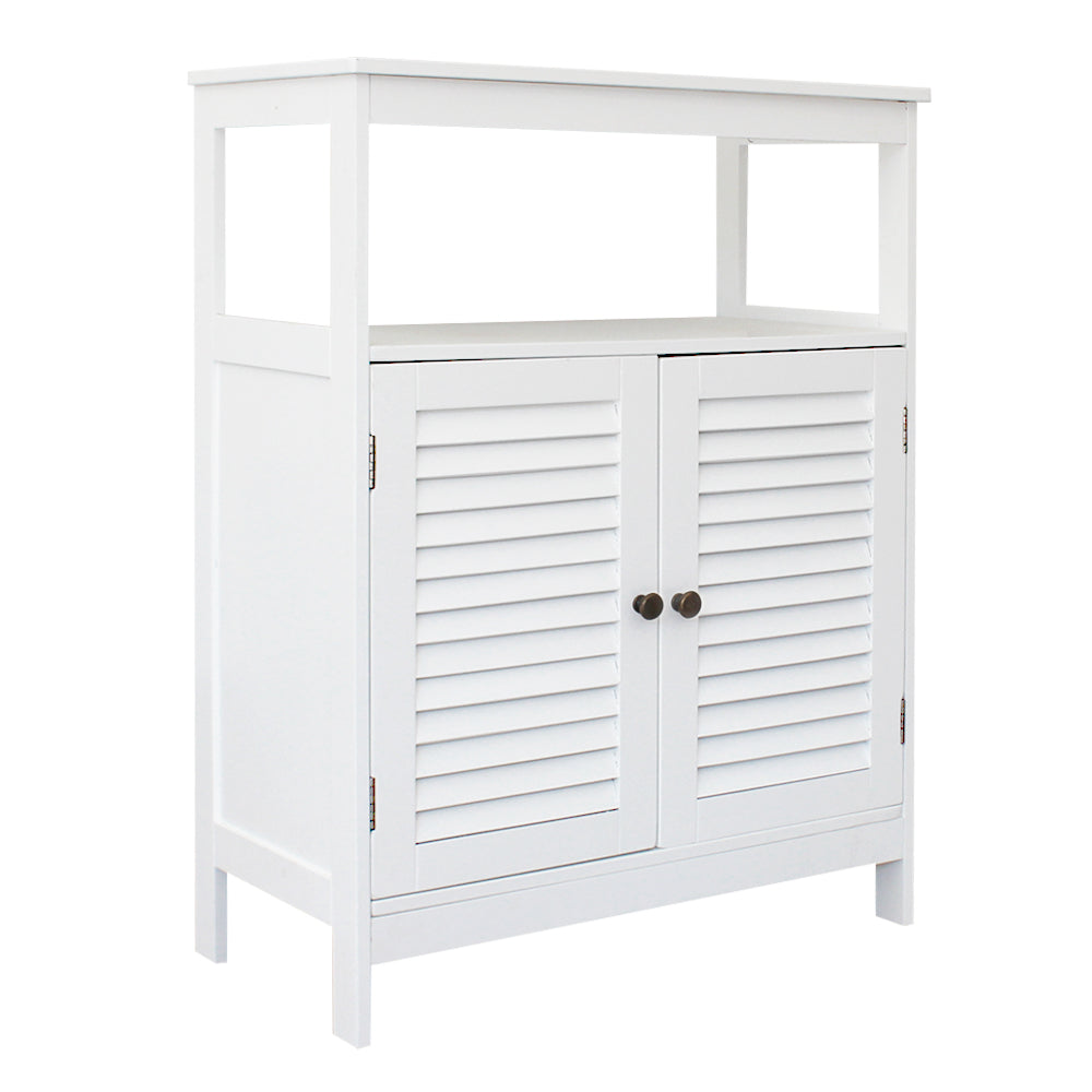 HAOYYE 2-Door Storage Cabinet Durable Design Sturdy Multifunctional Modern Organizer Space-Saving Practical Storage Solution Stylish for Bedroom and Living Room