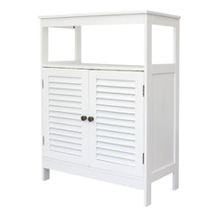 HAOYYE 2-Door Storage Cabinet Durable Design Sturdy Multifunctional Modern Organizer Space-Saving Practical Storage Solution Stylish for Bedroom and Living Room