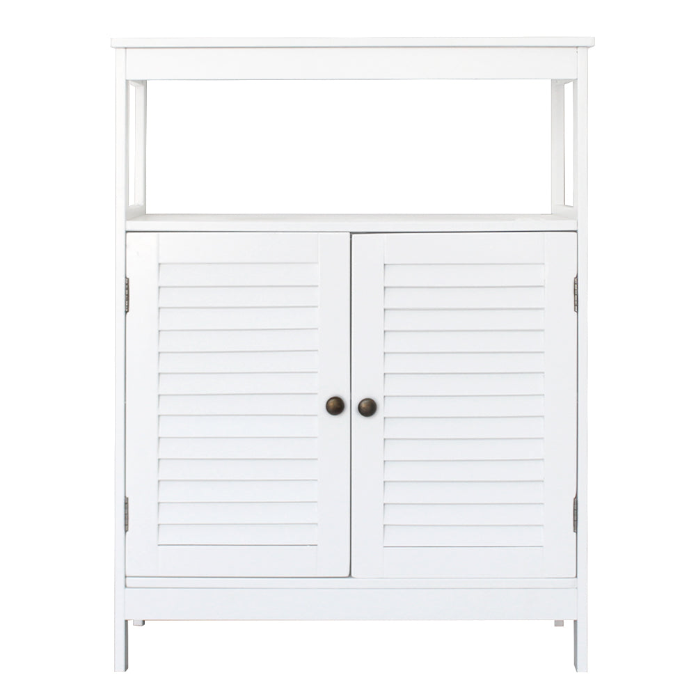 HAOYYE 2-Door Storage Cabinet Durable Design Sturdy Multifunctional Modern Organizer Space-Saving Practical Storage Solution Stylish for Bedroom and Living Room
