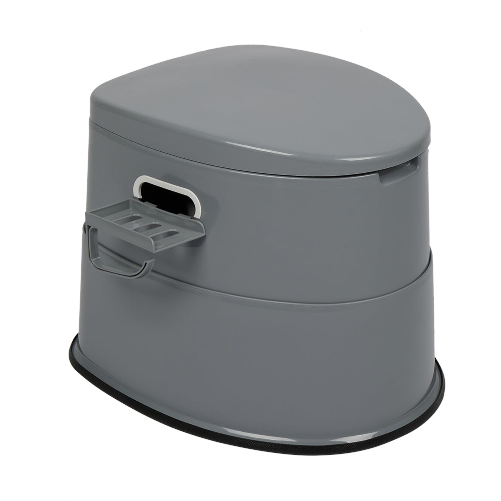 HAOYYE Portable Toilet with Non-Slip Mat,  Emergency Toilet for Camping, Outdoor Activities, and Road Trips, Leak-Proof, Odor-Proof, Sturdy and Easy to Use, Ideal for Travel and Mobility Aid