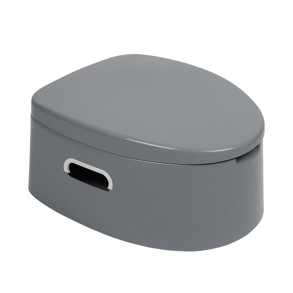 HAOYYE Portable Toilet with Non-Slip Mat,  Emergency Toilet for Camping, Outdoor Activities, and Road Trips, Leak-Proof, Odor-Proof, Sturdy and Easy to Use, Ideal for Travel and Mobility Aid