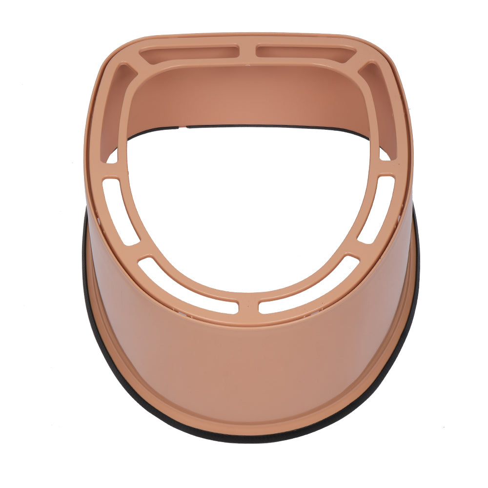 HAOYYE Portable Toilet with Non-slip Mat, Lightweight and Leak-Proof for Outdoor Activities, Camping, and Long Road Trips