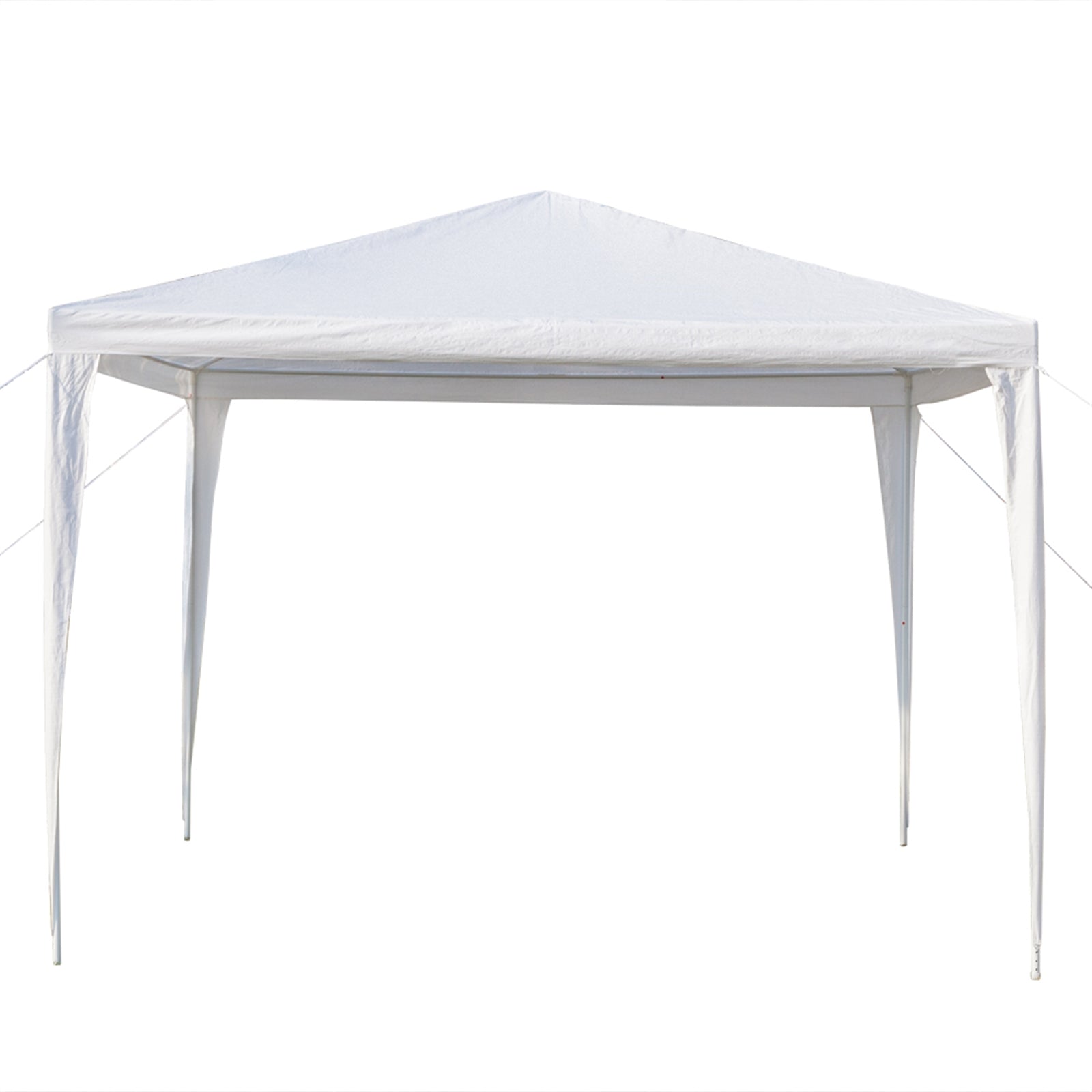 HAOYYE Outdoor Waterproof Tent 3x3m Pop Up Canopy with 4 Sidewalls Portable Folding Tent with Spiral Tubes for Backyard Wedding Party Events Sun Shade Shelter