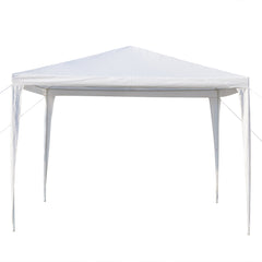 HAOYYE Outdoor Waterproof Tent 3x3m Pop Up Canopy with 4 Sidewalls Portable Folding Tent with Spiral Tubes for Backyard Wedding Party Events Sun Shade Shelter