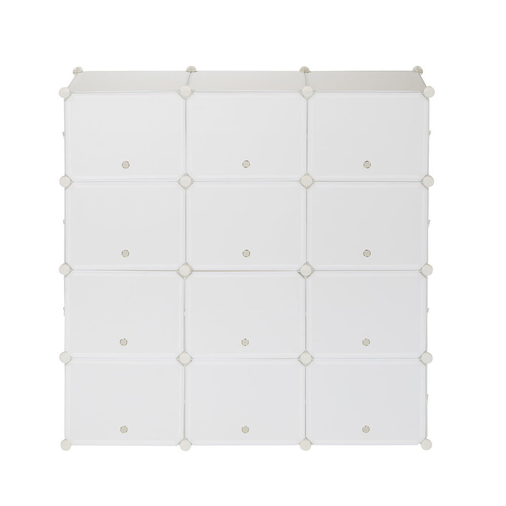 DE Direct HAOYYE 7-Tier Shoe Rack Organizer with 21 Grid Storage Shelves Portable Expandable Shoe Tower Cabinet Stand for Entryway Closet Bedroom Living Room Holds Up to 42 Pairs of Heels Boots Slippers White