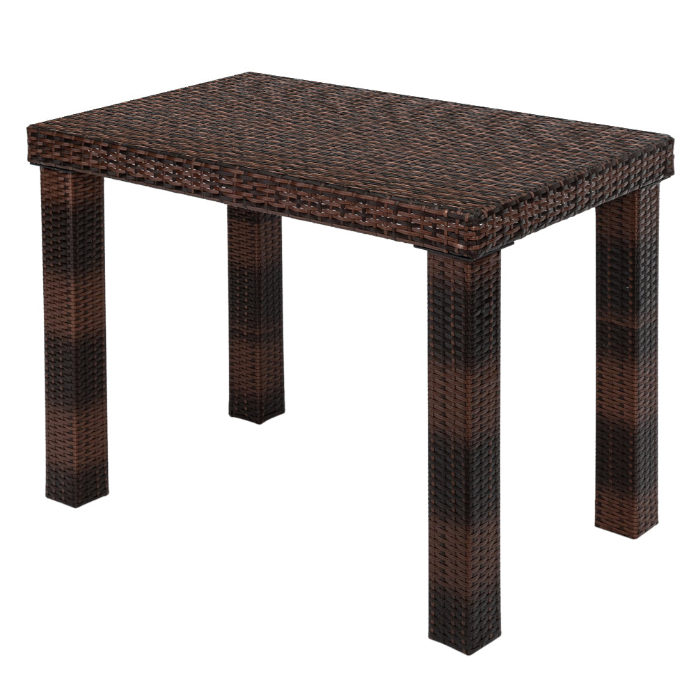 HAOYYE Bar Table Brown Gradient Stylish Modern Design Durable Sturdy Construction Perfect for Home Bar Kitchen Dining Room Indoor and Outdoor Use Elegant Brown Finish Ideal for Entertaining and Everyday Use