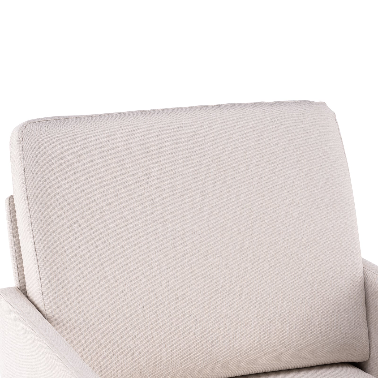 HAOYYE Lounge Chair, Comfy Single Sofa Accent Chair for Bedroom Living Room Guestroom, Beige soft cozy warm flannel fleece home decor luxury comfortable unique design premium quality decorative