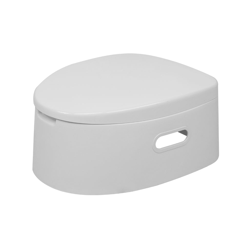 HAOYYE Portable Toilet with Non-Slip Insert, Leak-Proof, Odor-Proof Emergency Toilet for Camping, Outdoor Activities, Road Trips, and Mobility Assistance, Durable and Convenient for Travel and Use