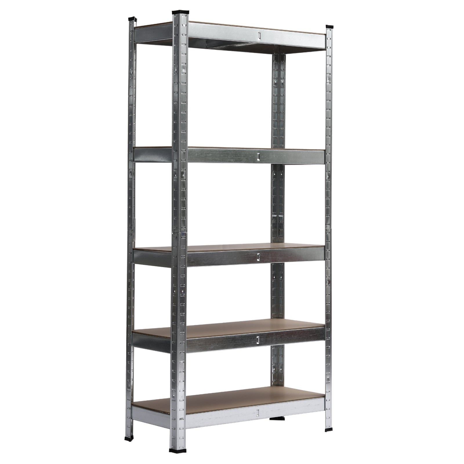 HAOYYE 5-Tier Galvanizing Storage Rack, Gray, Soft Cozy Warm Flannel Fleece Home Decor, Luxury Comfortable Unique Design, Premium Quality Decorative Storage Organizer for Home Office Garage or Warehouse, Durable and Spacious Shelving Unit.