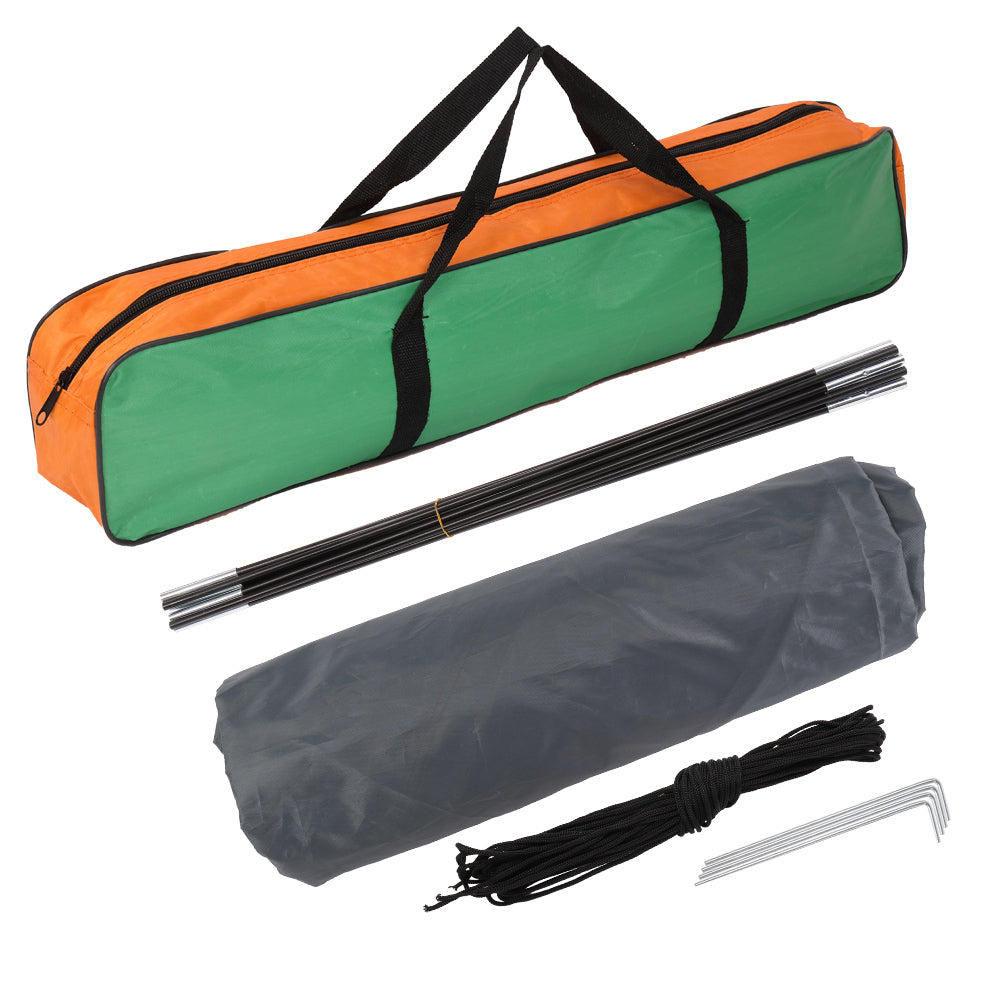 HAOYYE 1-Person Waterproof Camping Dome Tent, Lightweight and Easy to Set Up, Outdoor Hiking Tent with Double Door Design and Ventilation