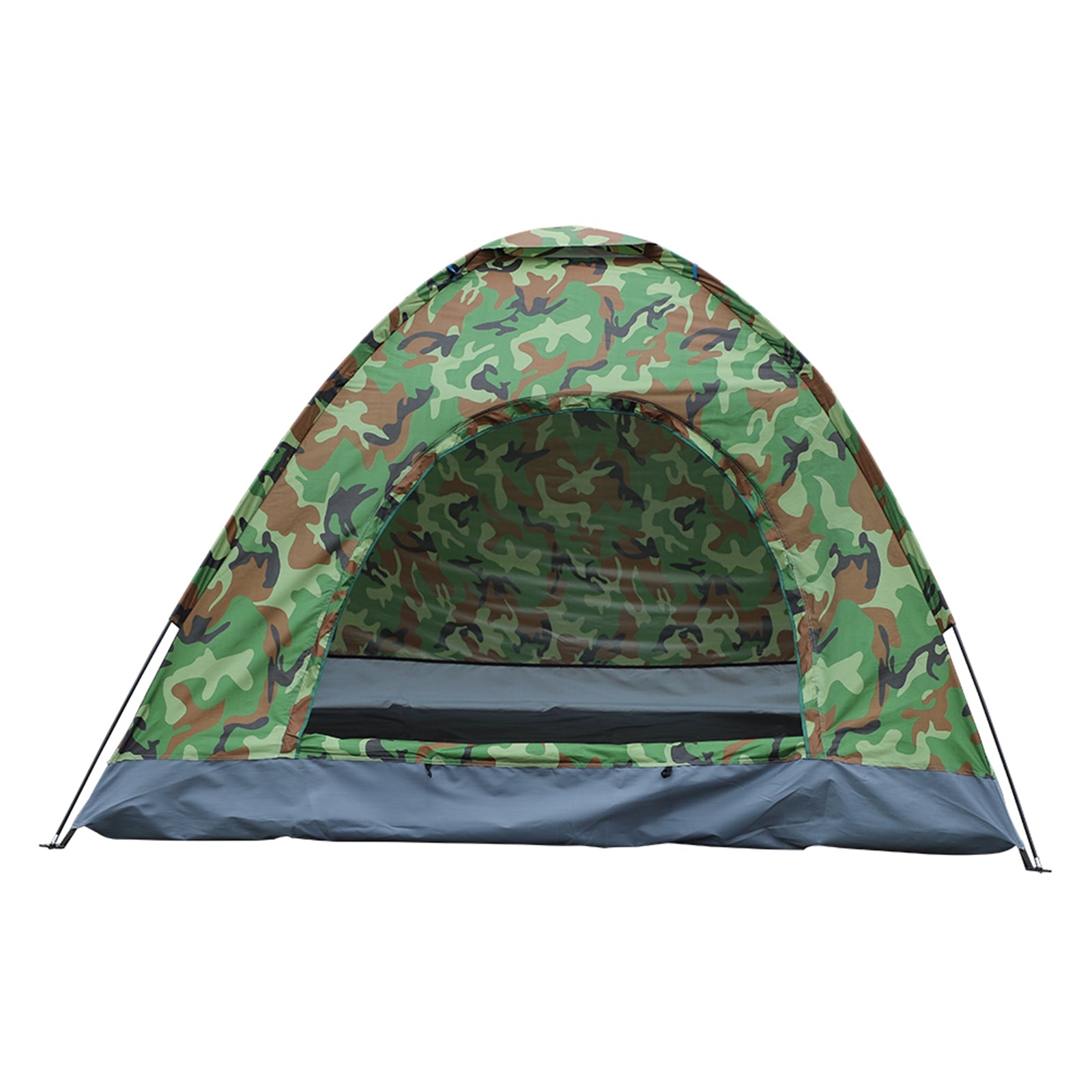HAOYYE 3-4 Person Camping Dome Tent, Camouflage, Waterproof and UV-Proof Outdoor Tent, Lightweight and Easy Setup for Hiking, Backpacking, and Family Camping