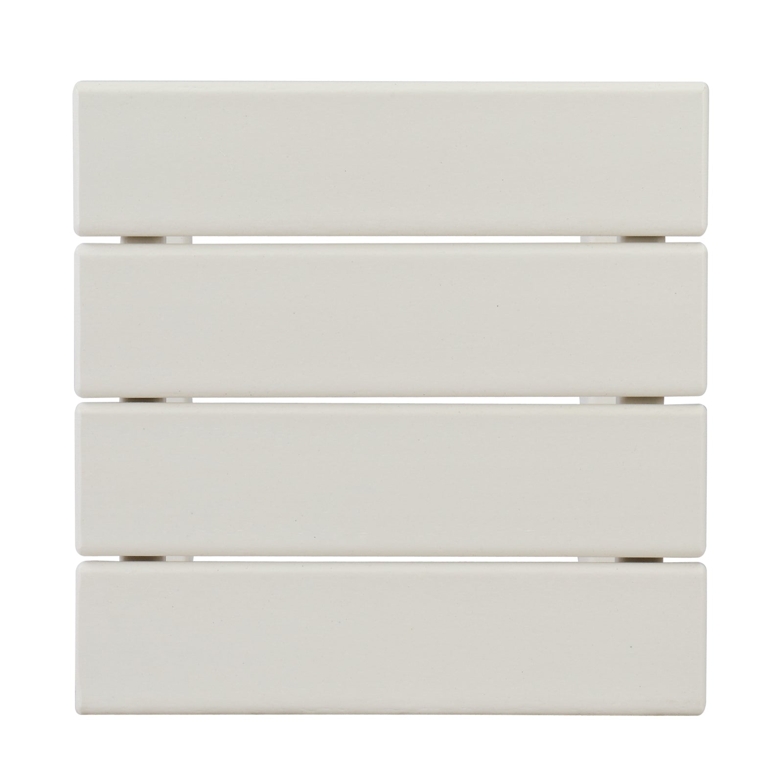 HAOYYE Single Layer Square HDPE Side Table, Durable and Lightweight, Perfect for Any Room or Outdoor Use