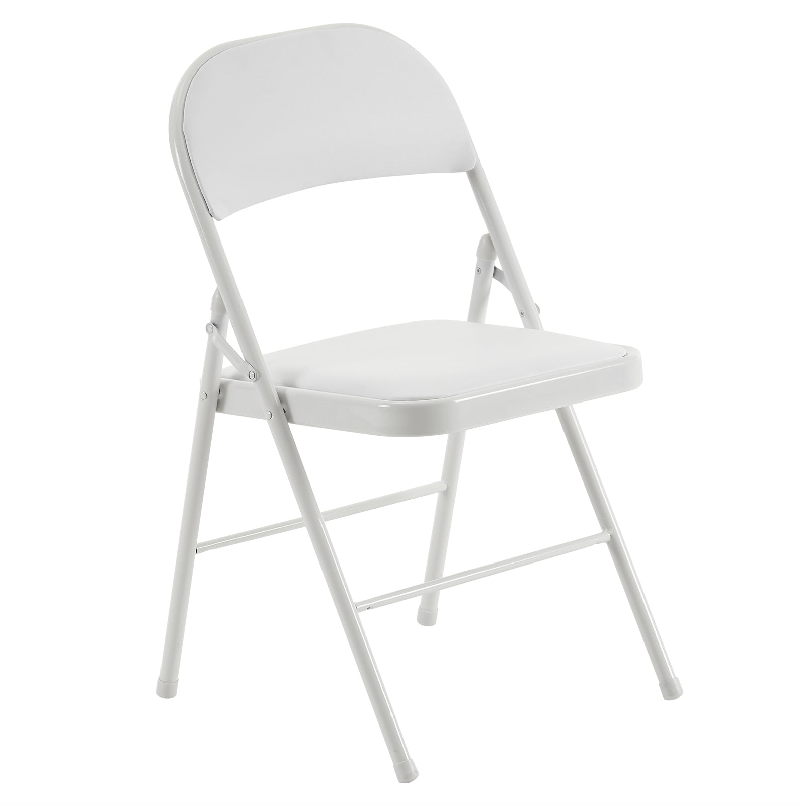 HAOYYE 6PCS Elegant Foldable Iron & PVC Chairs for Convention and Exhibition, Sturdy and Comfortable Chairs for Events, Meetings, Conferences, Easy to Store and Transport, Durable and Stylish Design