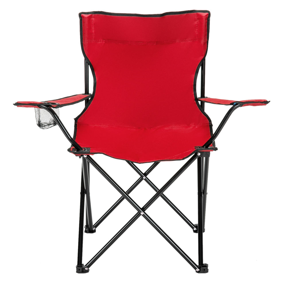 HAOYYE Small Camp Chair, 600D Oxford Fabric, Iron Frame, Portable Foldable Chair for Outdoor Camping, Fishing, Hiking