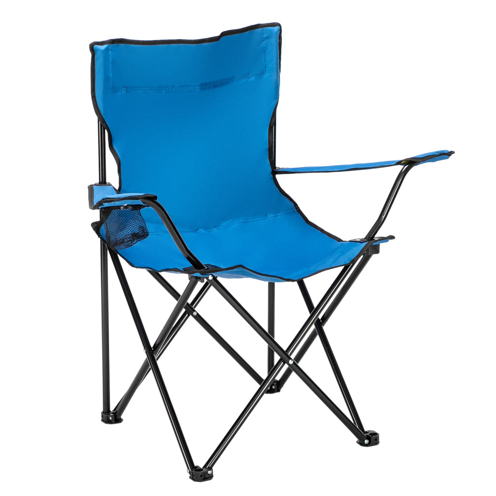 HAOYYE Small Camp Chair, Portable Foldable Outdoor Chair with 600D Oxford Cloth and Iron Frame, Lightweight and Durable, Ideal for Camping, Fishing, and Outdoor Activities