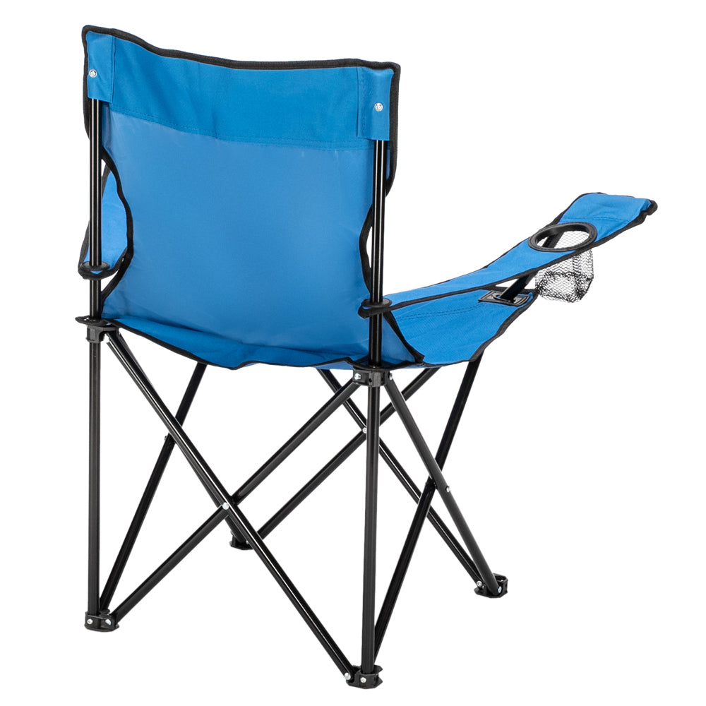 HAOYYE Small Camp Chair, Portable Foldable Outdoor Chair with 600D Oxford Cloth and Iron Frame, Lightweight and Durable, Ideal for Camping, Fishing, and Outdoor Activities