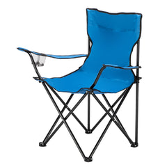 HAOYYE Small Camp Chair, Portable Foldable Outdoor Chair with 600D Oxford Cloth and Iron Frame, Lightweight and Durable, Ideal for Camping, Fishing, and Outdoor Activities
